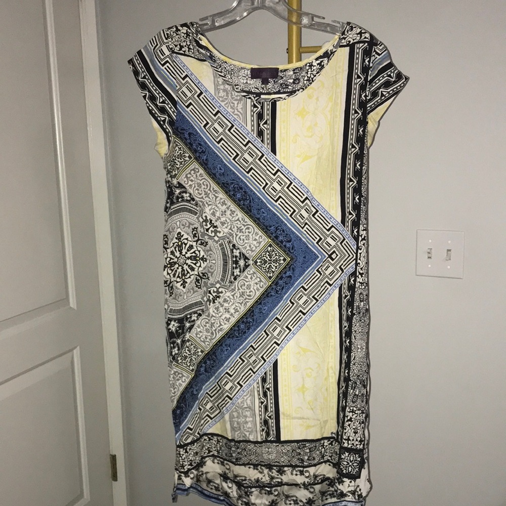 Silk Y2K Printed Dress